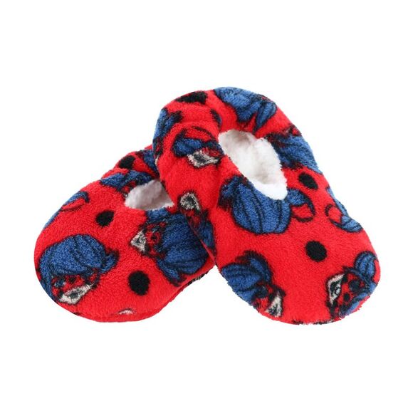 Textiel Trade Girl's Miraculous Ladybug Print Slippers - Picture 2 of 4